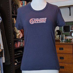 Los Angeles Clippers Tee T-Shirt Glittered *